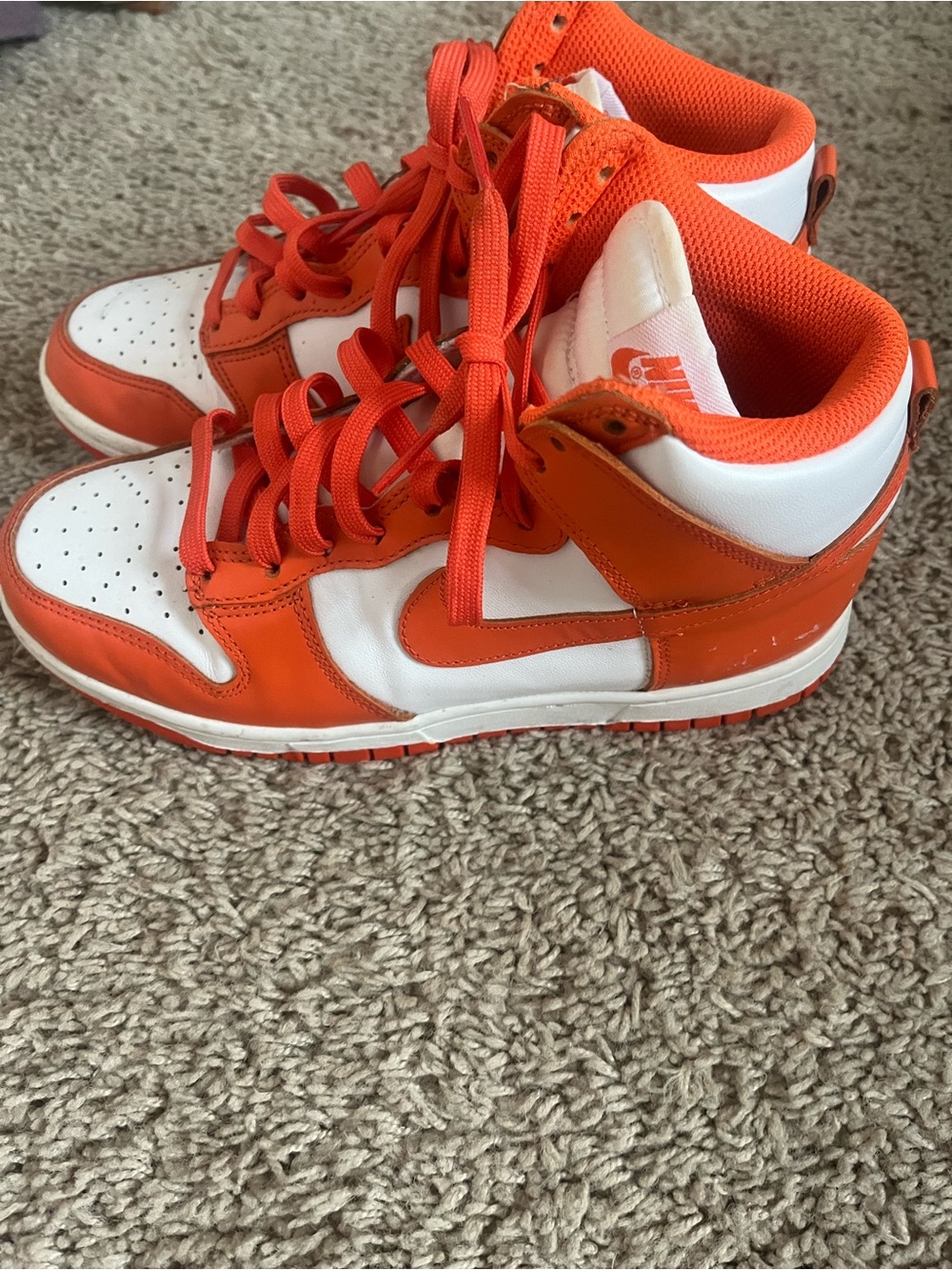 Nike Dunk High Syracuse Size 7